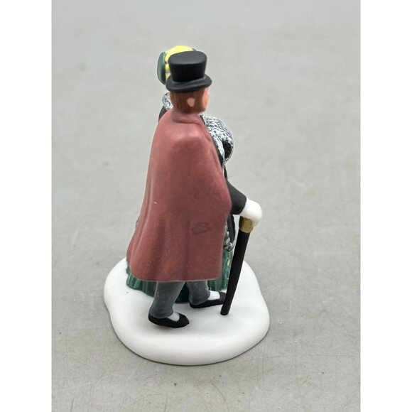 Department 56 Dickens Village Series A Gentleman And Lady Figurine Used READ - Picture 3 of 9